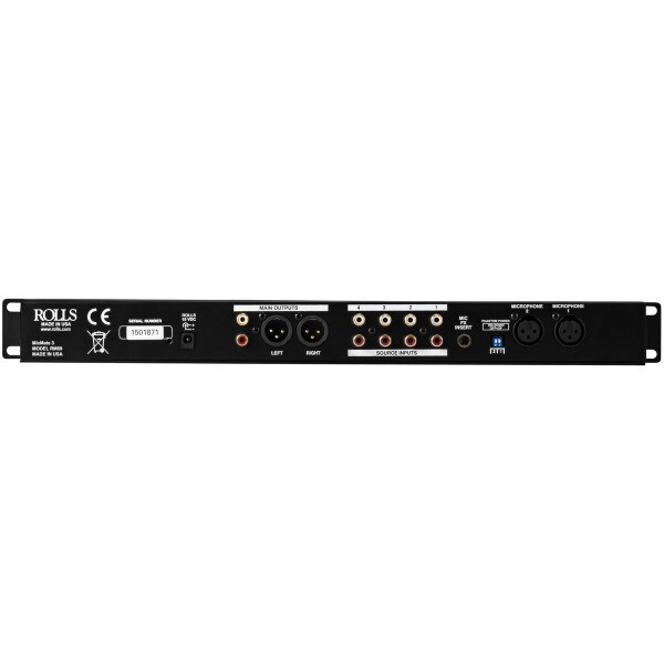 Main product image for Rolls RM69 MixMate 3 Rack Mount 6 Channel Mic/Line 245-1158